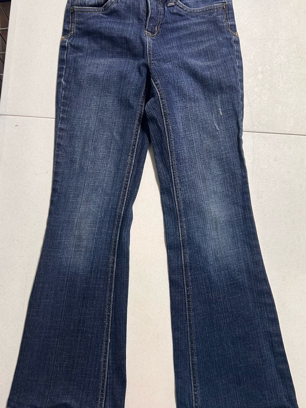 Justice Dark Blue Flare Jeans